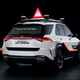 Image for article titled Mercedes' Latest Experimental Safety Car Has a Little Robot Triangle, Among Other Things